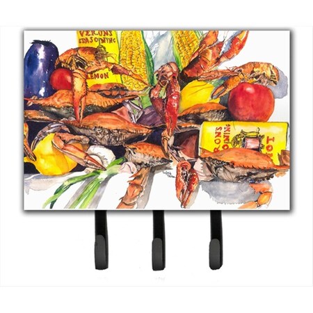 Carolines Treasures Verons and Crabs Leash Holder or Key Hook 1016TH68